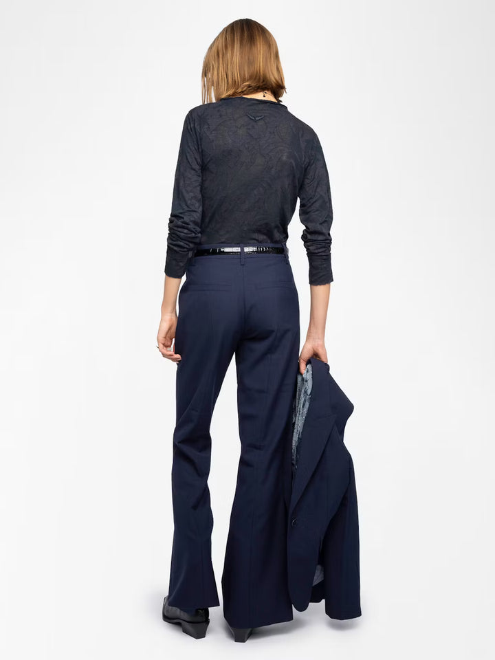 Tunisian T-Shirt in Encre