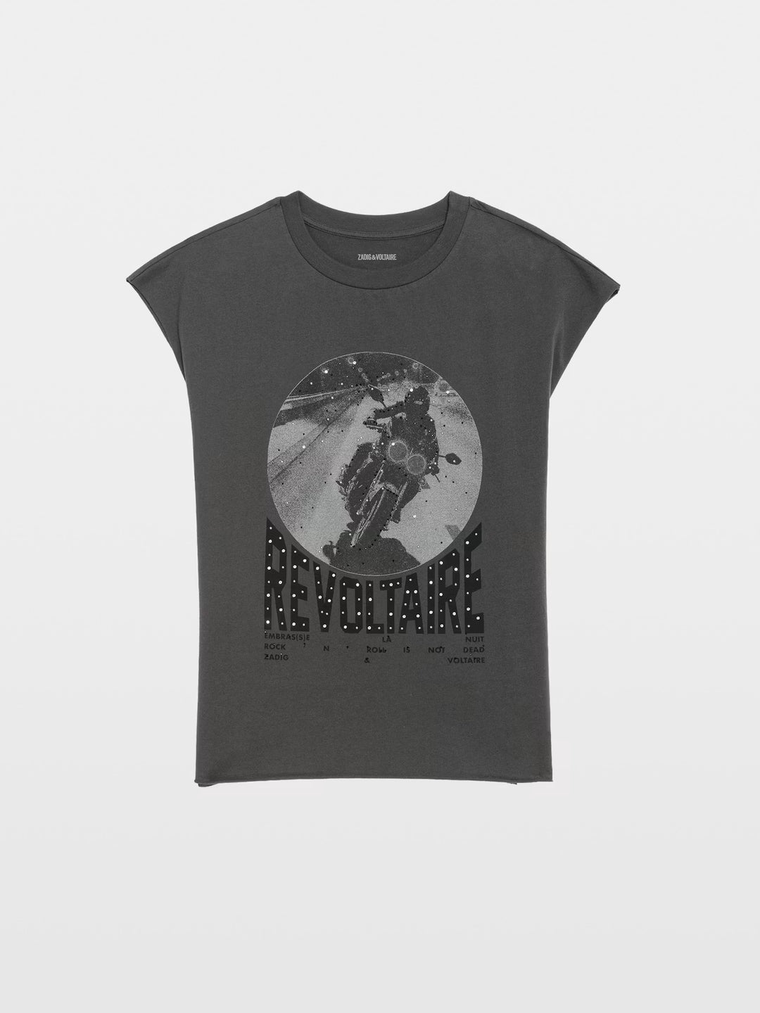 Cloe Tank Top in Carbone