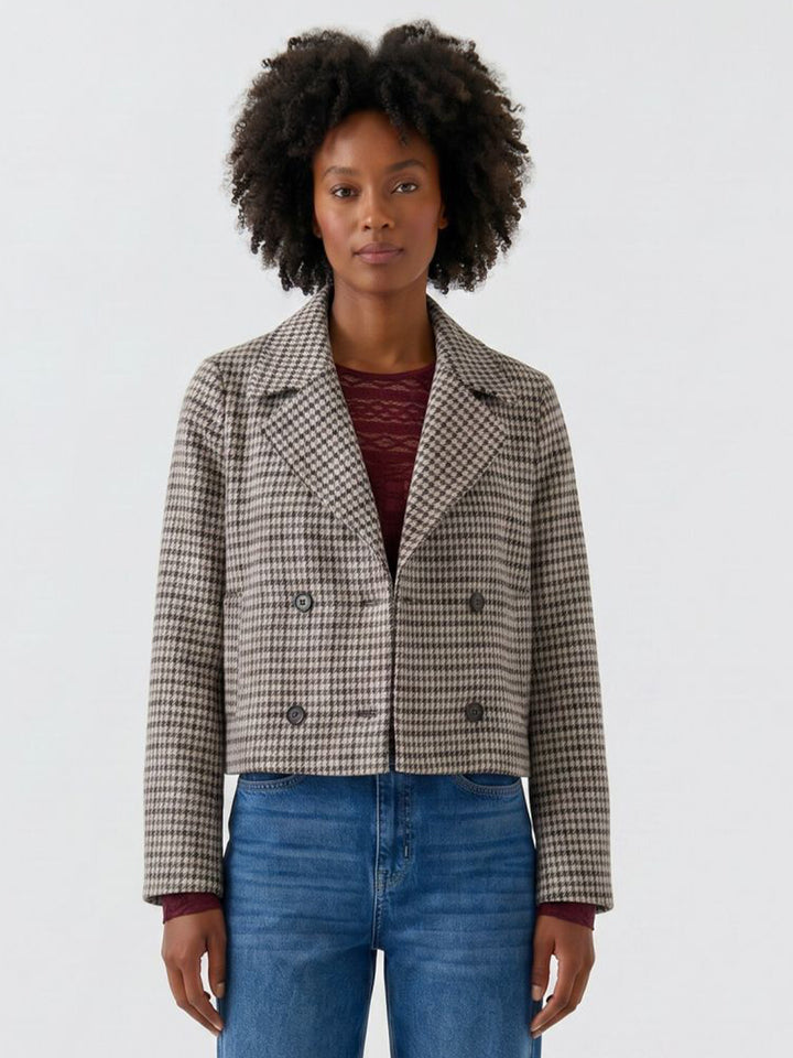 Jersey Jacket in Light Stone Grey