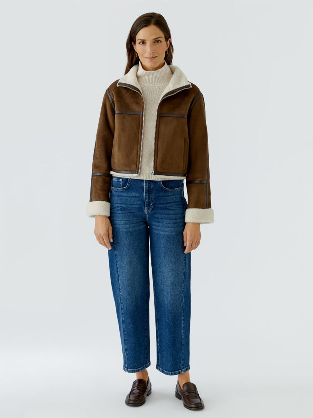 Outdoor Jacket in Brown