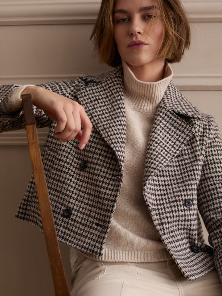 Jersey Jacket in Light Stone Grey