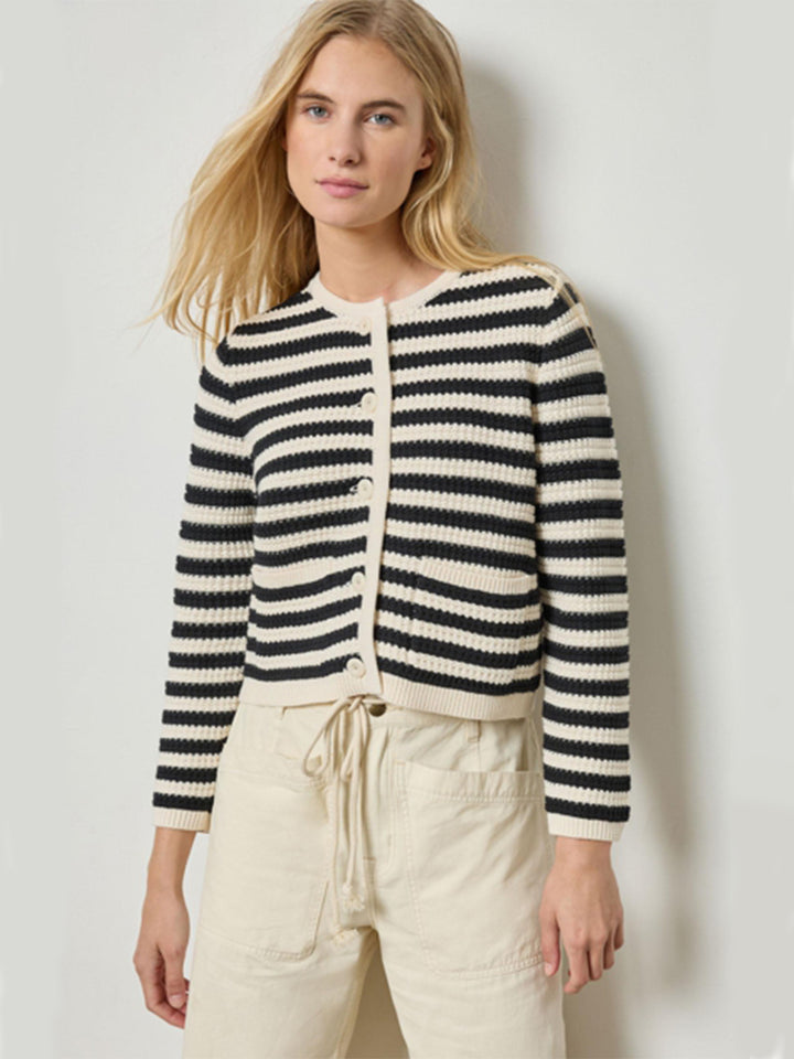 Jackie Cardigan in Stripe