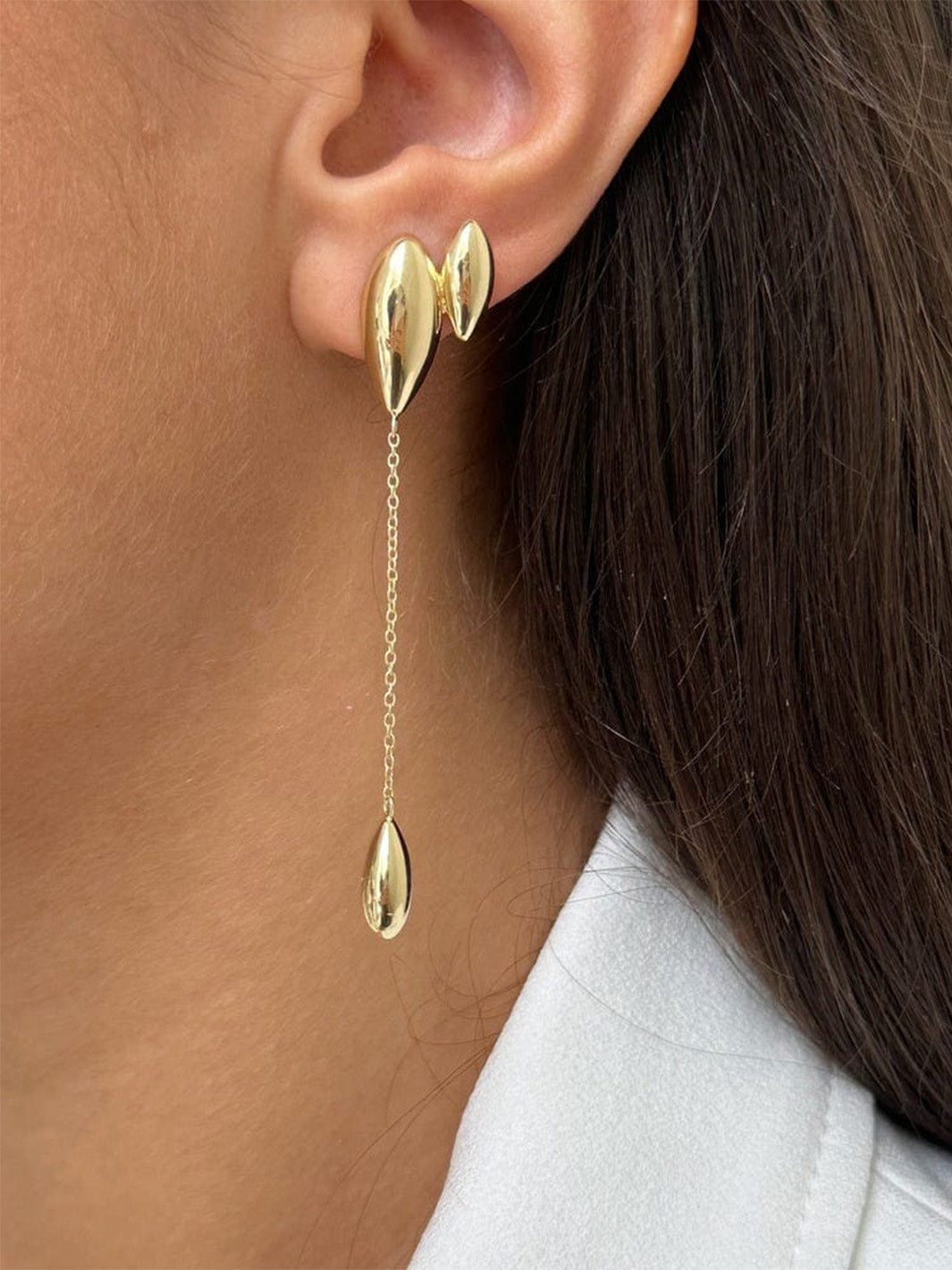 Jerome Earrings in Sterling Silver