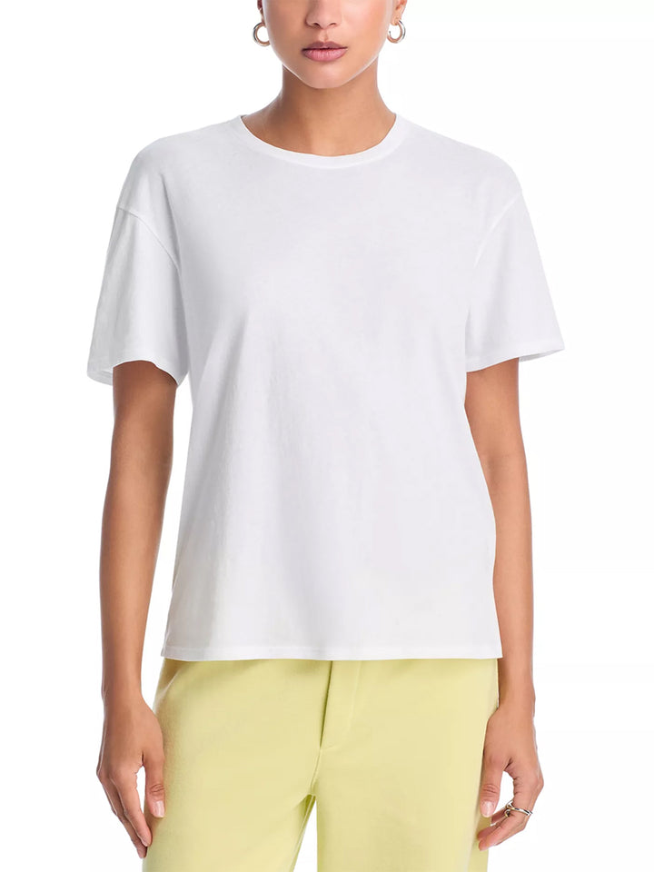 Vintage Jersey Crewneck Tee in White