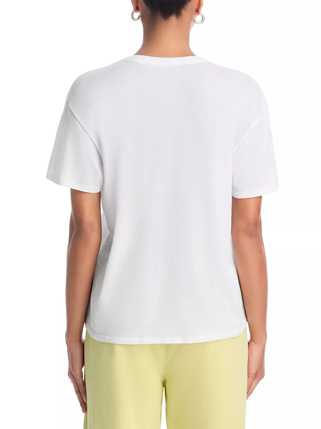 Vintage Jersey Crewneck Tee in White