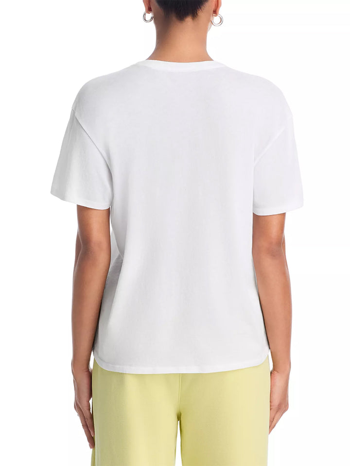 Vintage Jersey Crewneck Tee in White