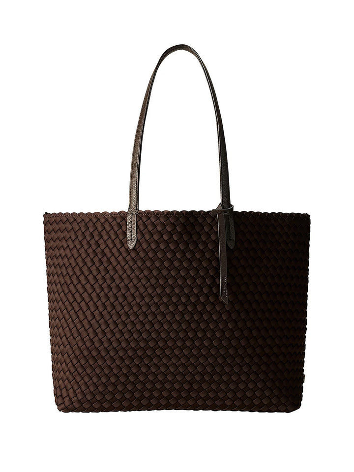 Jet Setter Small Tote in Chocolate