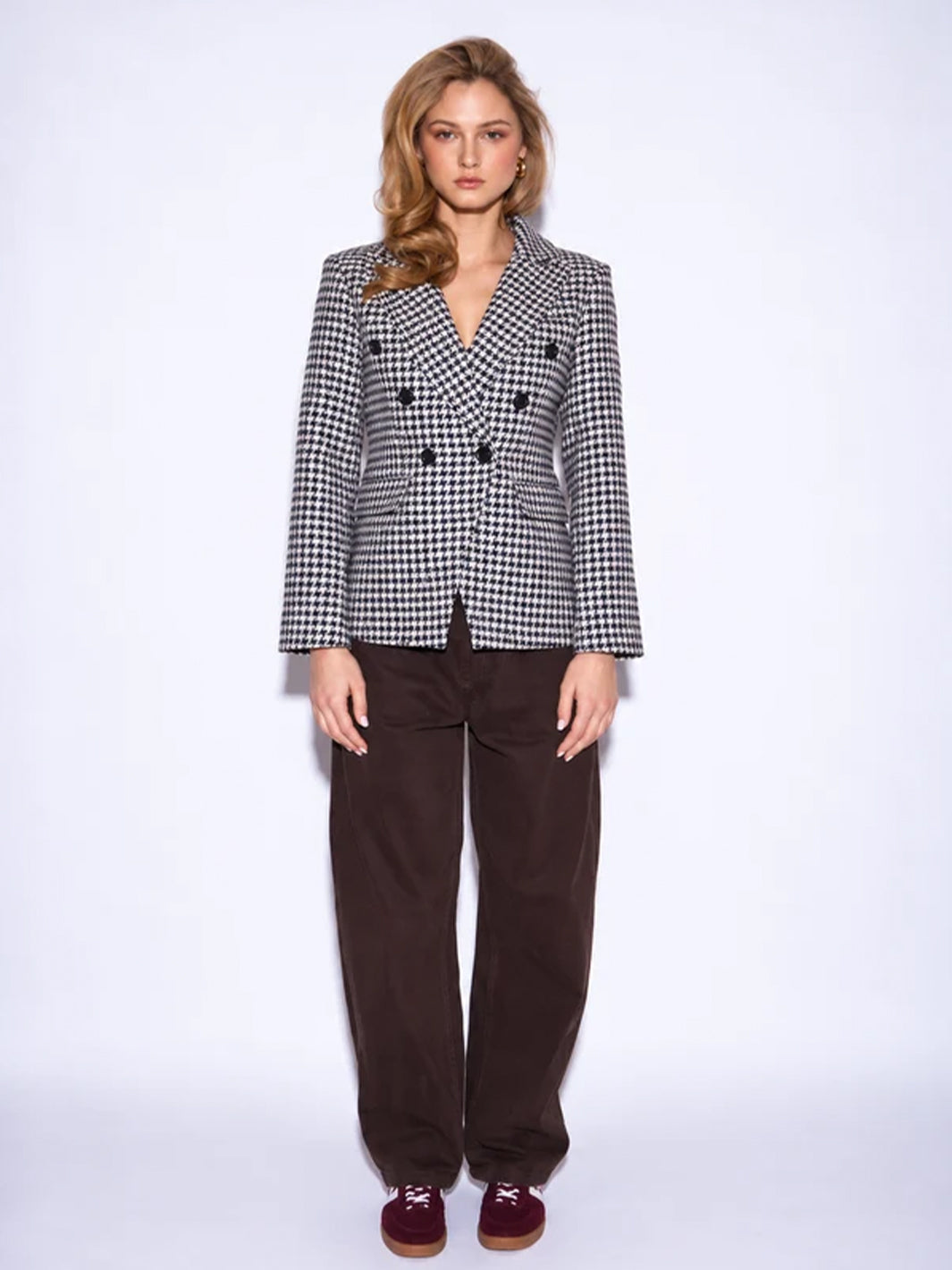Jodi Blazer in English Check