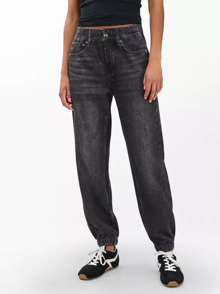 Miramar Jogger Pants in Faded Black