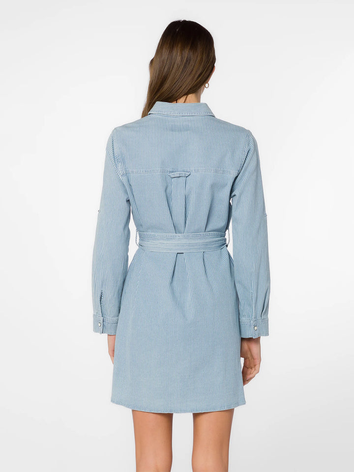 Joylynn Dress in Blue Rivera Stripe