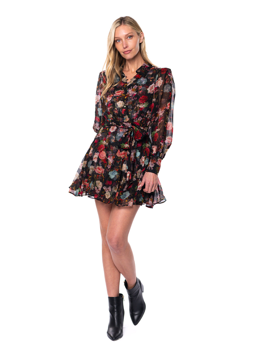 Judd Dress w/ Cami in Blossom