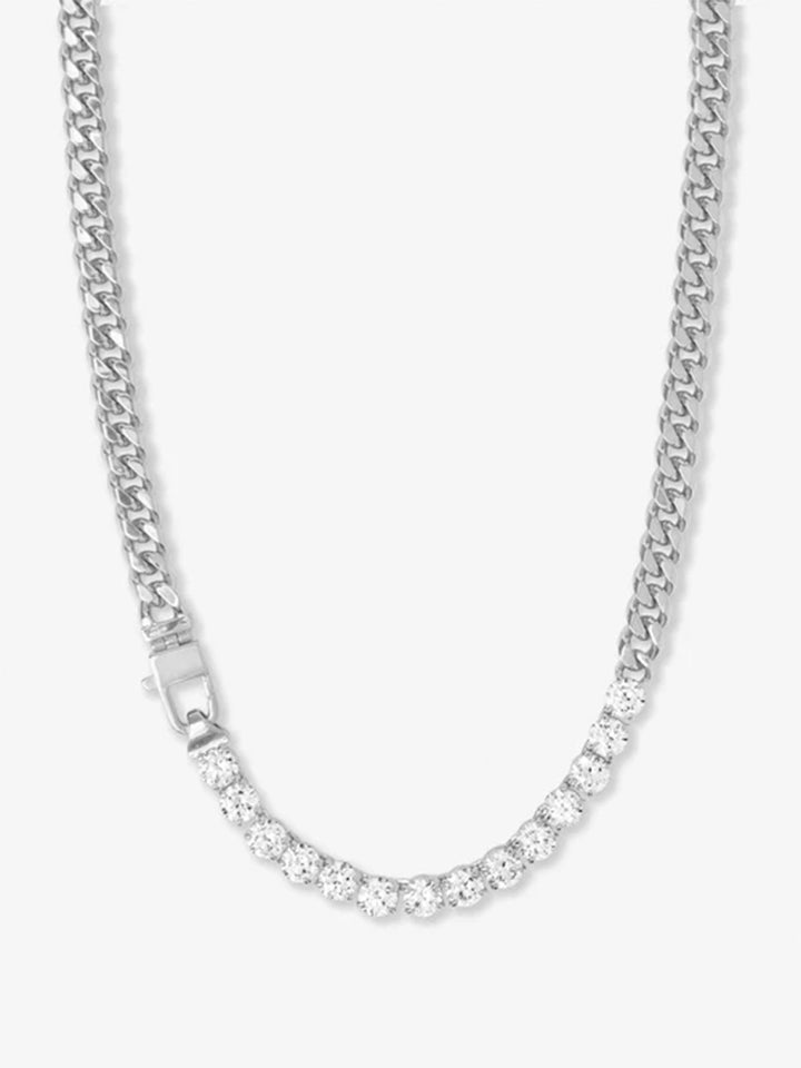 Julian REALLY Loves Diamonds Necklace in Silver