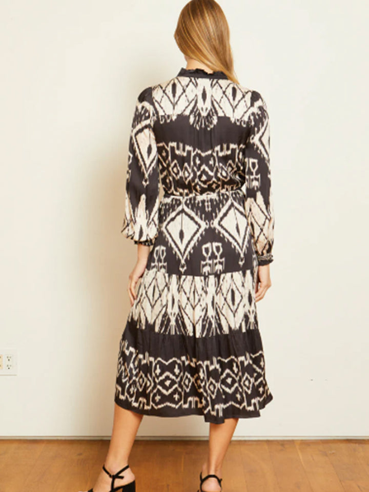 Julie Dress in Ikat Tapestry