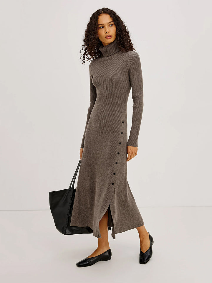 Kat Dress in Hazelnut