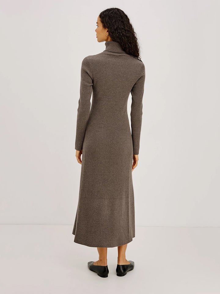 Kat Dress in Hazelnut