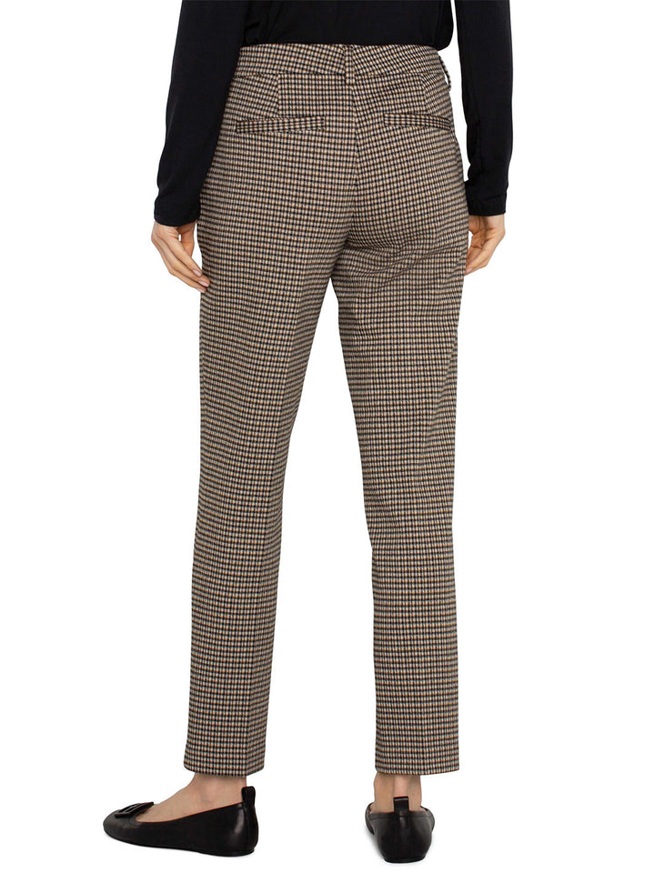 Kelsey Trouser in Black Tan Check