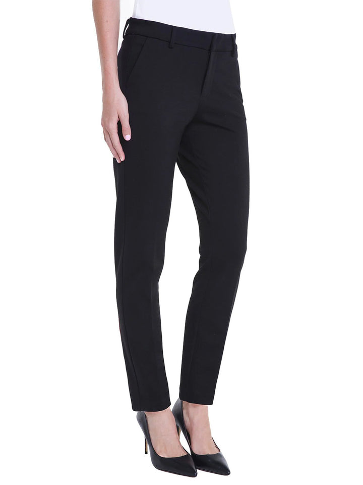 Kelsey Knit Long Trouser Super Stretch in Black