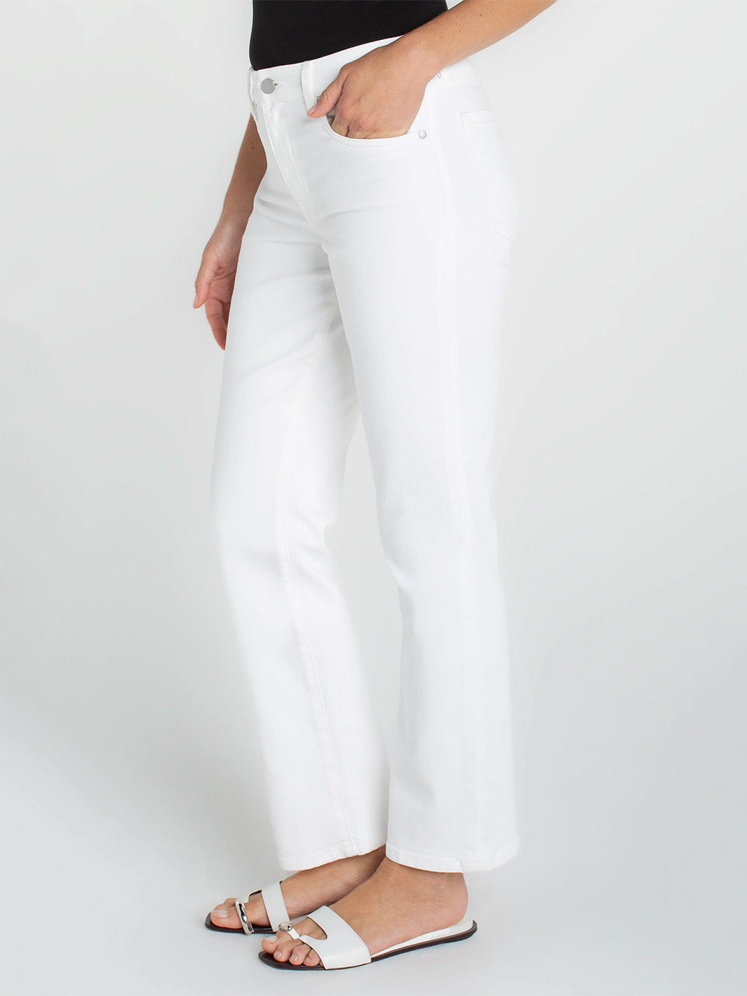 Kennedy Straight in Bright White