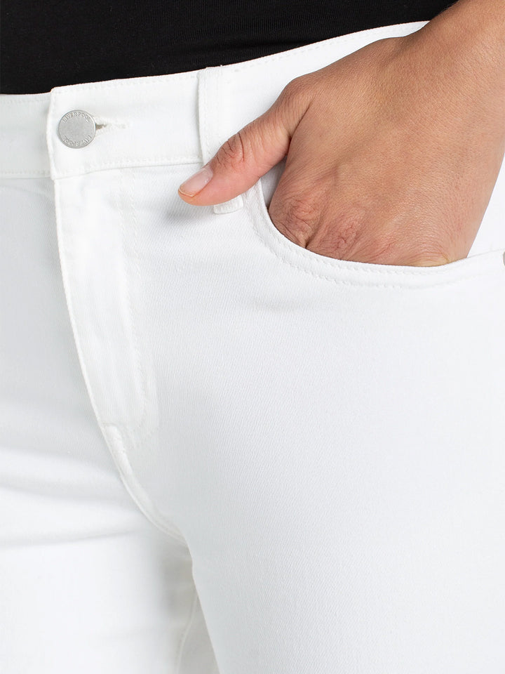 Kennedy Straight in Bright White