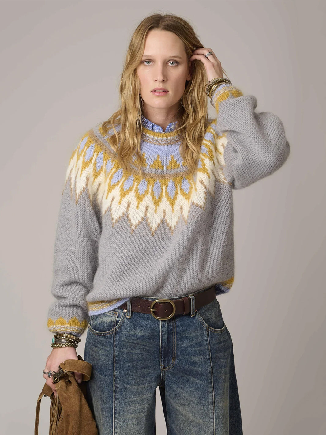 Klelia Sweater in Grey