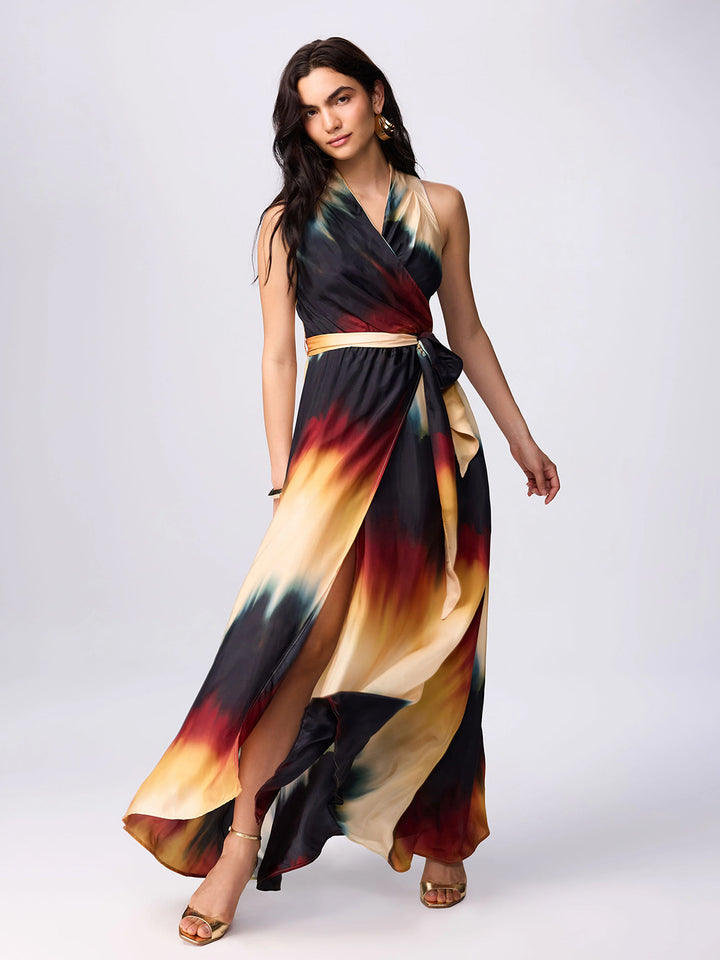 Klotho Print Maxi Dress in Astral Print