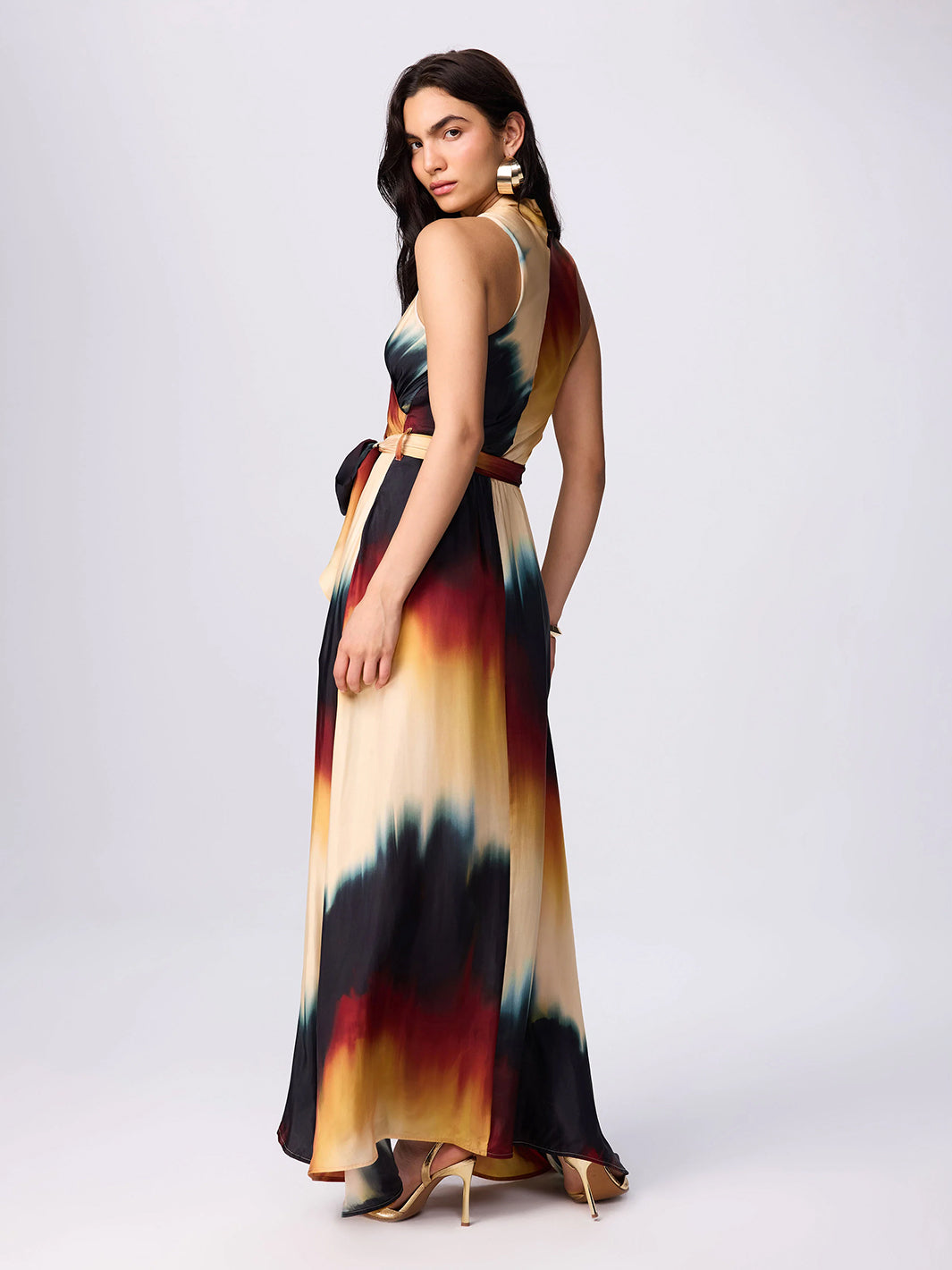 Klotho Print Maxi Dress in Astral Print