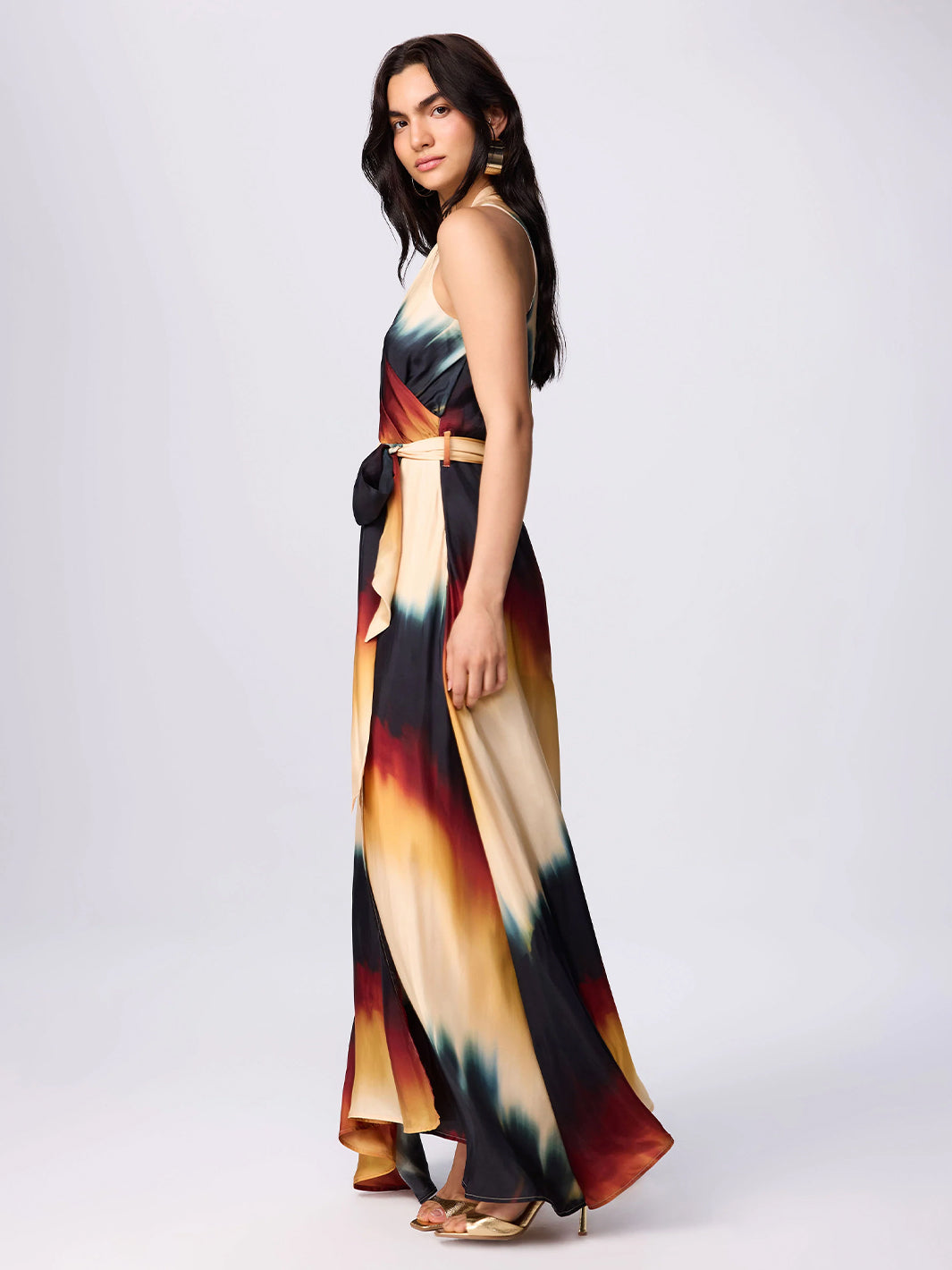 Klotho Print Maxi Dress in Astral Print