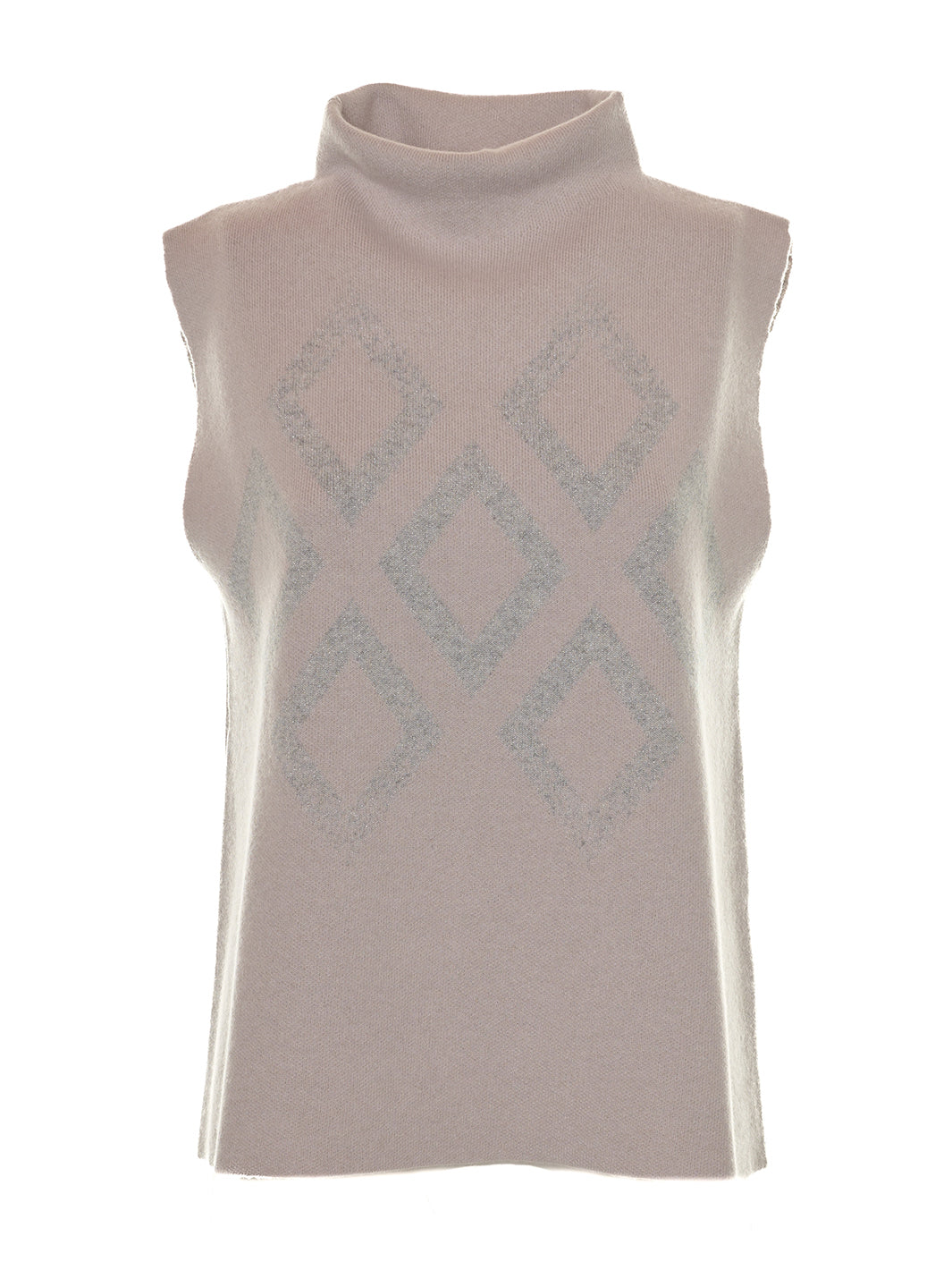 Knitted Sleeveless in Moka