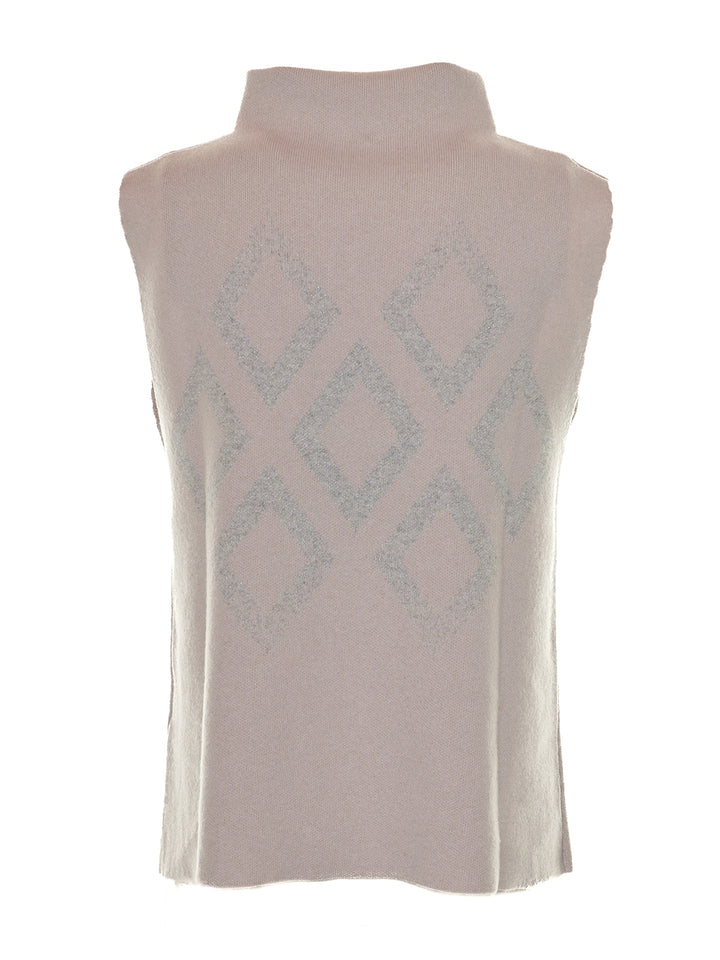 Knitted Sleeveless in Moka