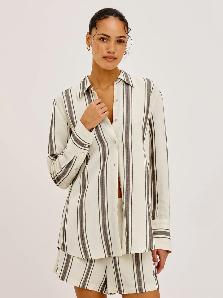 Knox Shirt in Sequoia Stripe