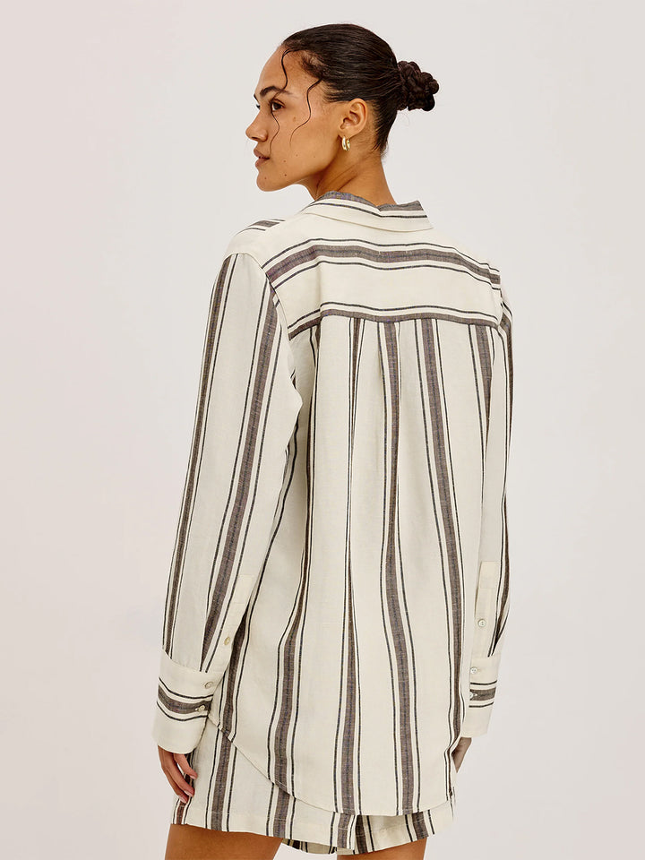 Knox Shirt in Sequoia Stripe