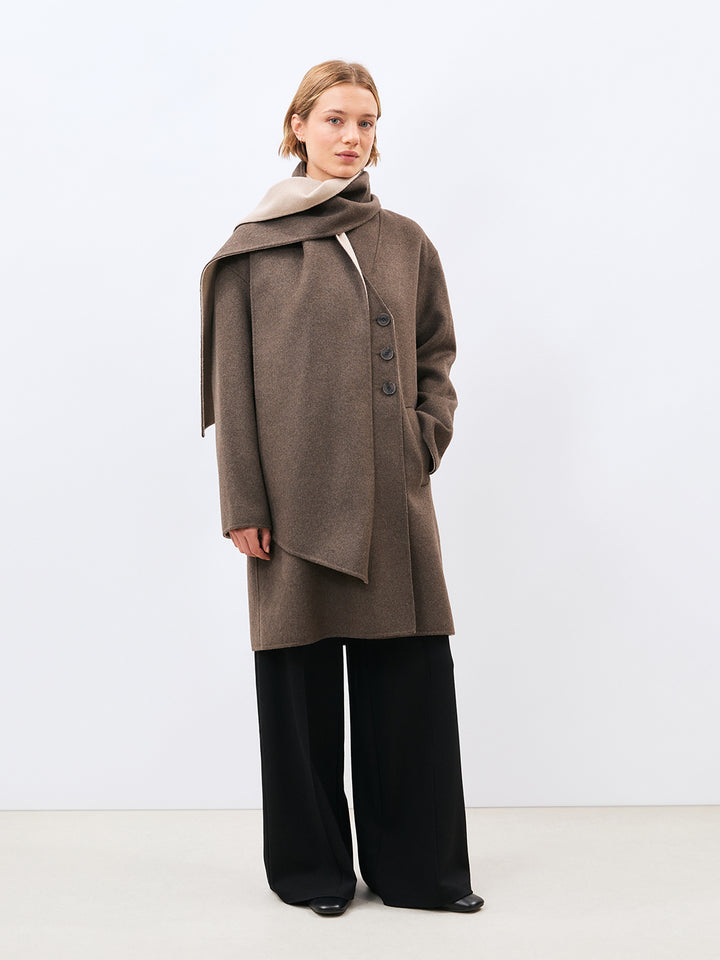 Komichi Coat in Beige