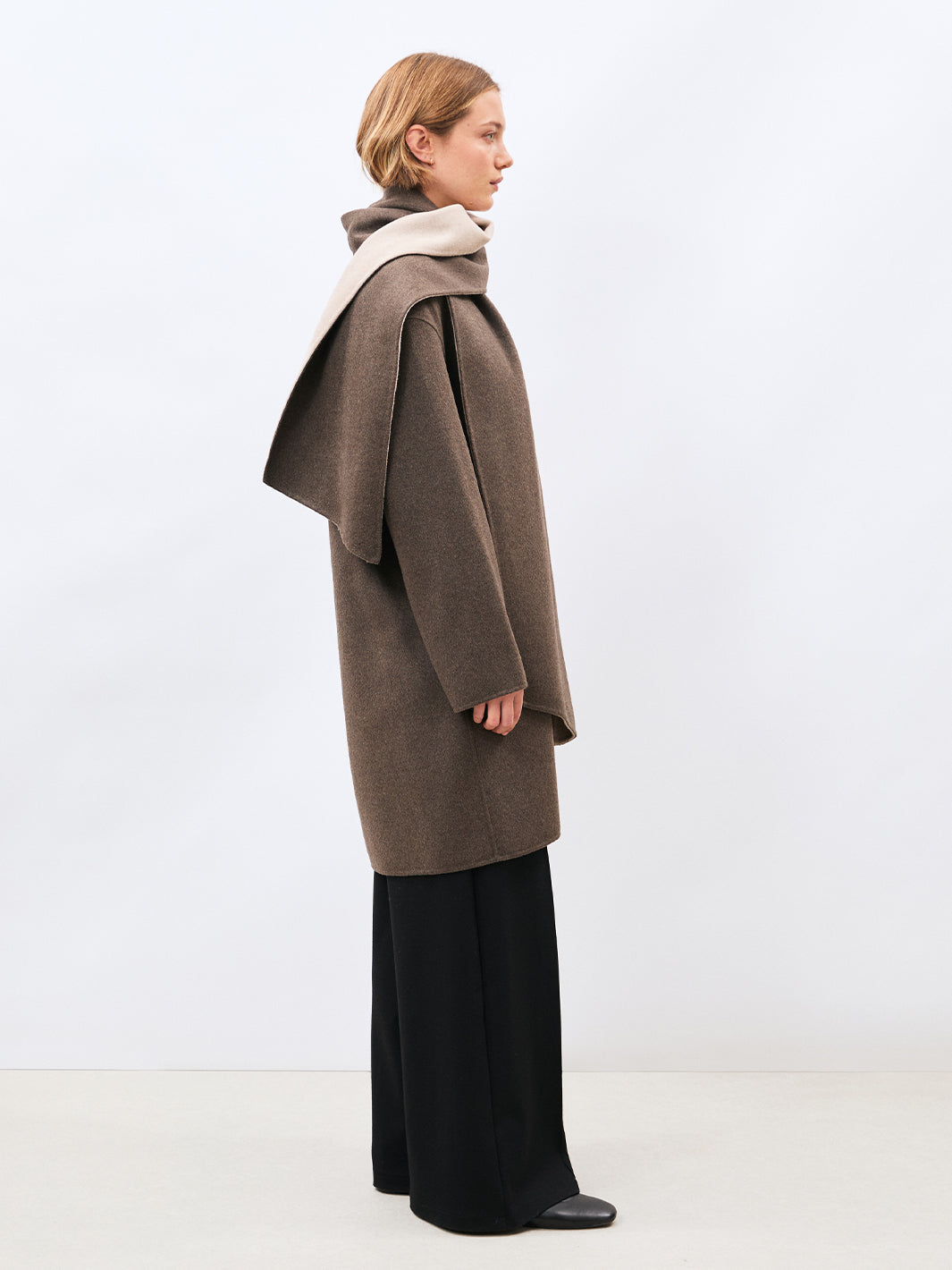 Komichi Coat in Beige