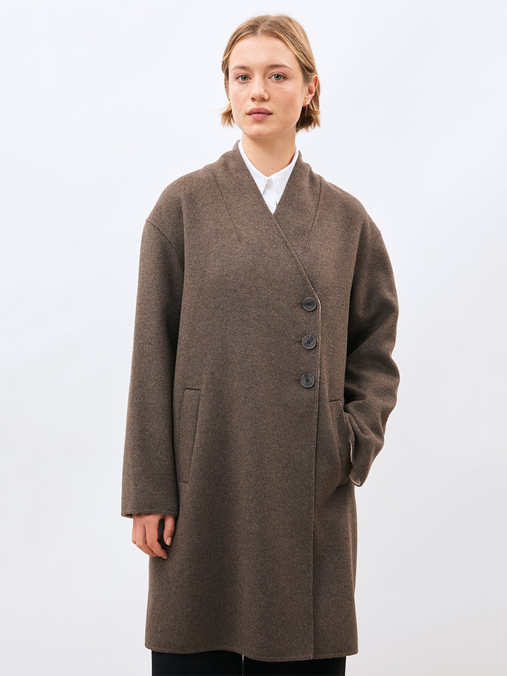 Komichi Coat in Beige