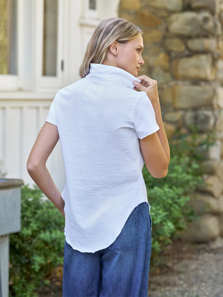 Charlotte Perfect Polo in White
