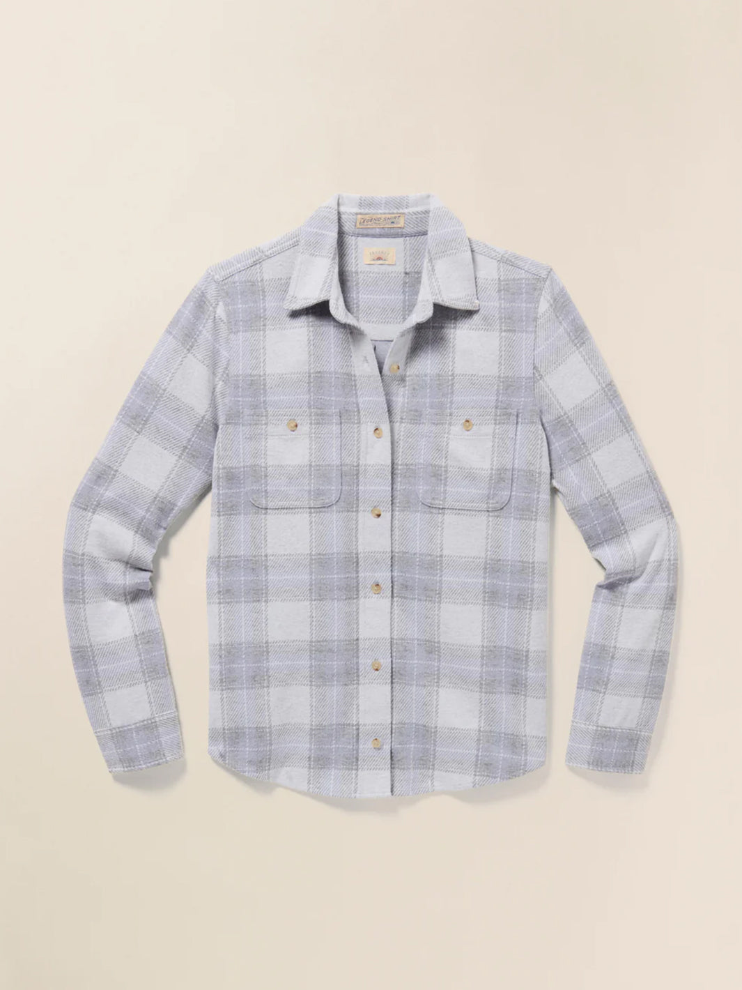 Legend Sweater Shirt in Blue Ravine Plaid