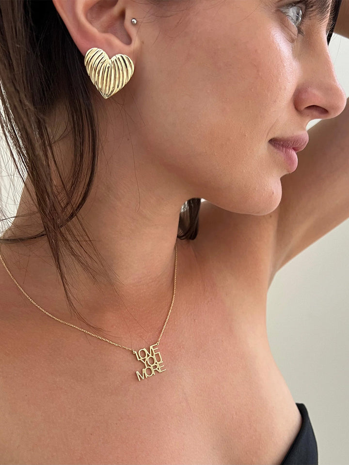 LYM Necklace in Yellow Gold