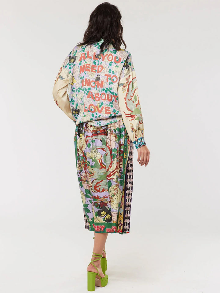 Vanessa Printed L&