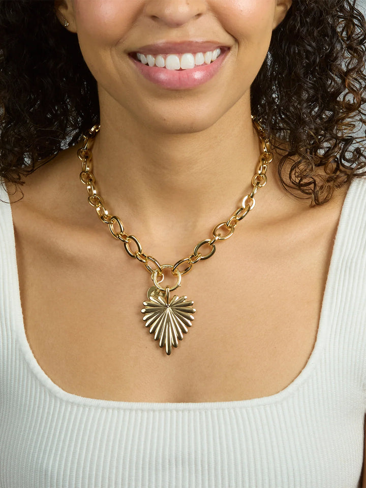 Lariat Multi-Style Chunky Link Chain in Gold