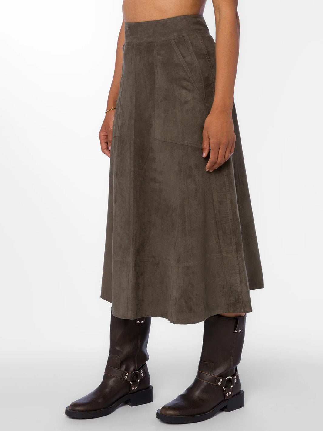 Lettie Skirt in Olive