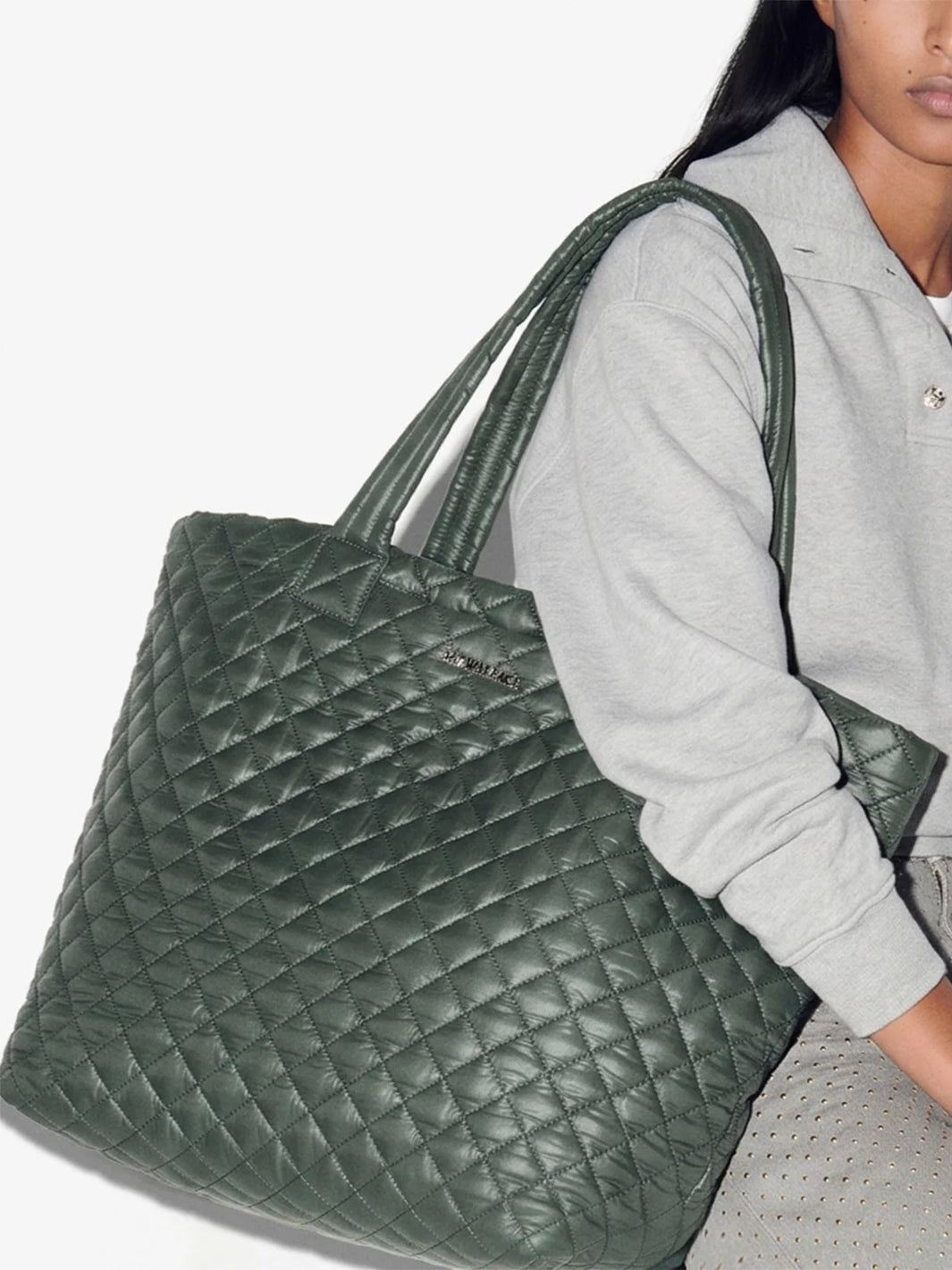 Large Metro Tote Deluxe in Juniper