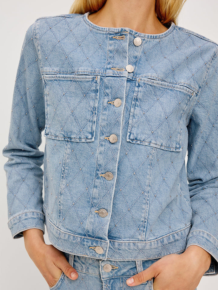 Lido Jacket in Quilted Stud