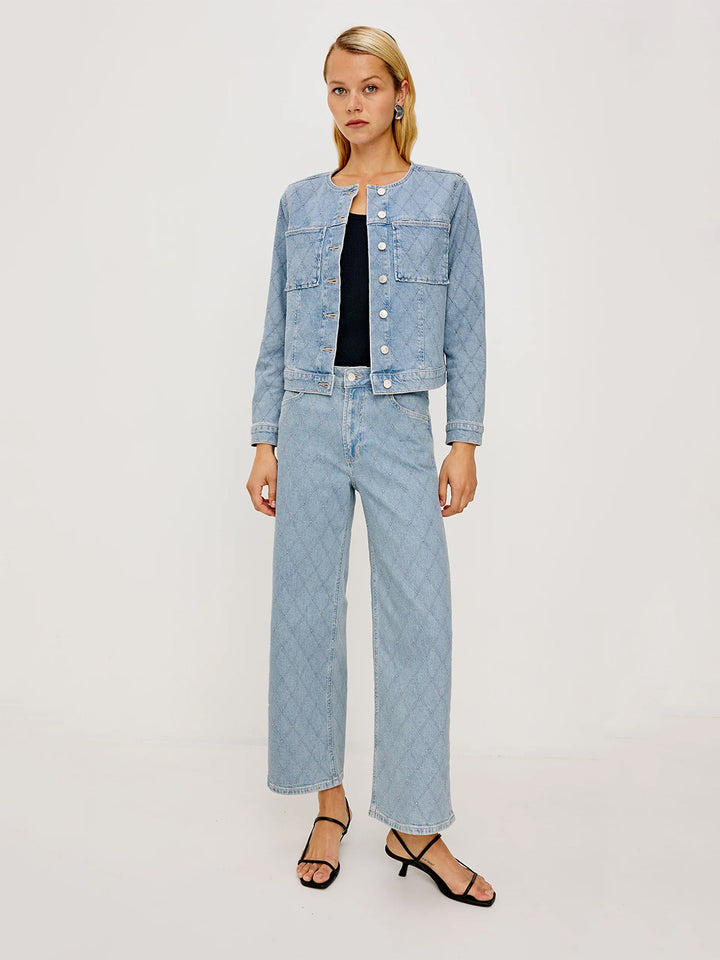 Lido Jacket in Quilted Stud