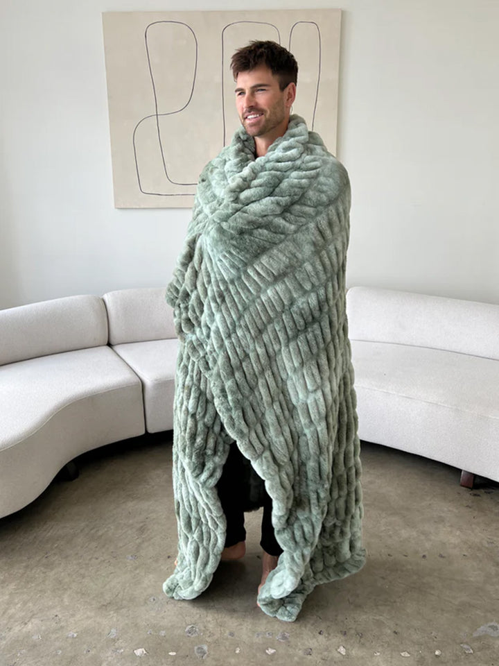 Lilly Pad Green Blanket