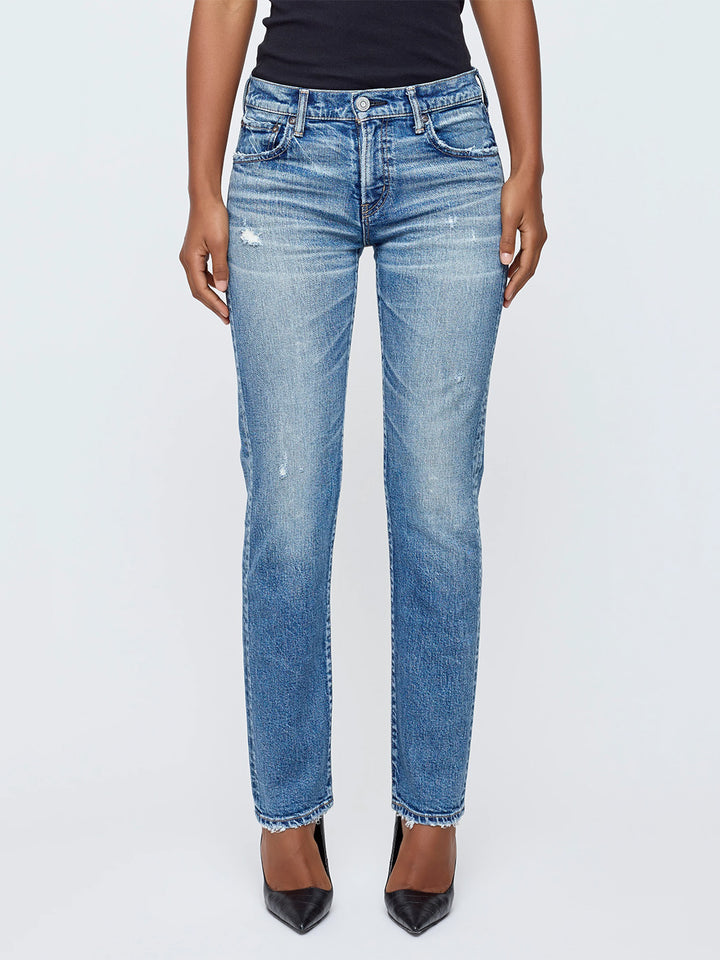 Linden Slim Straight Jean in Blue