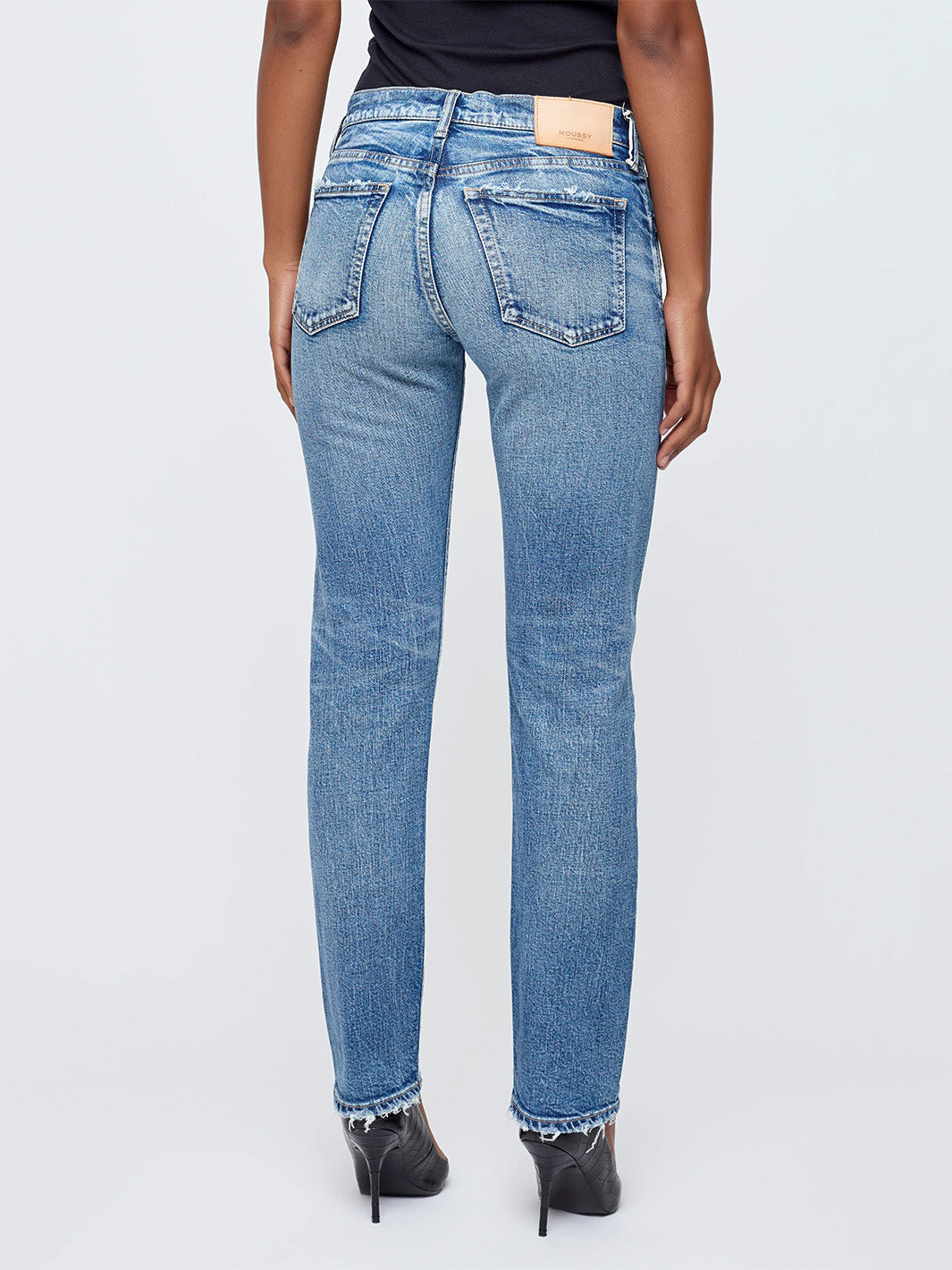 Linden Slim Straight Jean in Blue