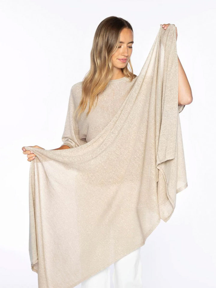Linen Lurax Wrap in Black
