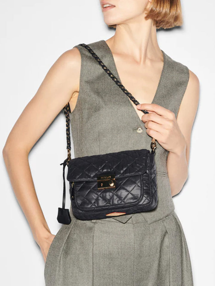 Crosby Lock Crossbody Small in Black