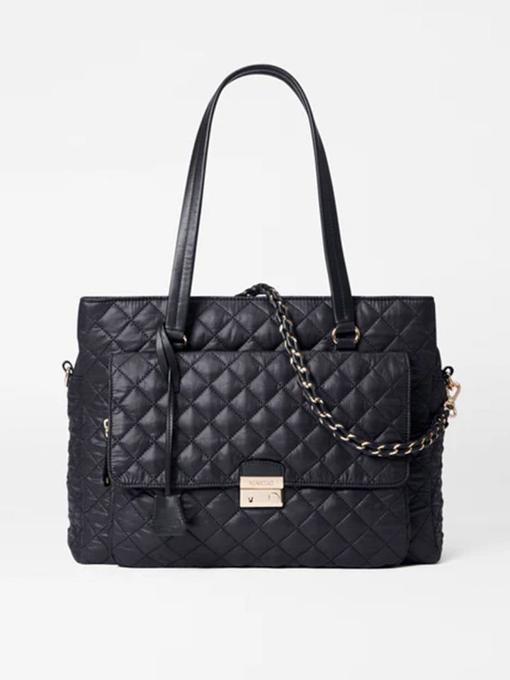 Crosby Lock Tote in Black