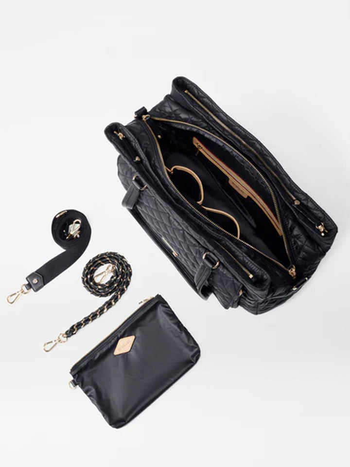 Crosby Lock Tote in Black